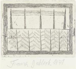 GABLECK Franz 1910-1973,Fenster,1970,Palais Dorotheum AT 2010-09-13
