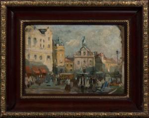 GADOR Emil 1911-1998,Széchenyi Square,1927,Pinter HU 2022-02-28