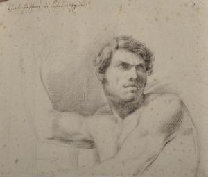 GAFFINI Carlo,Bust Portrait of a Naked Man,19th Century,John Nicholson GB 2019-10-02