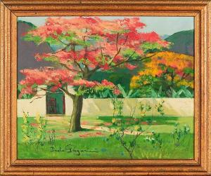 GAGARIN Paul, Paolo 1885-1980,Flowering Tree,Cobbs US 2007-10-08