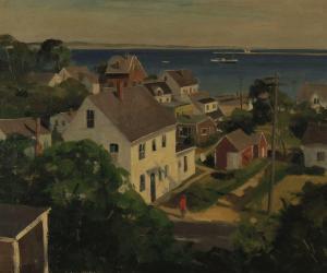 GAGE JANE 1914,View of Provincetown Harbor from the West End,Eldred's US 2012-03-30