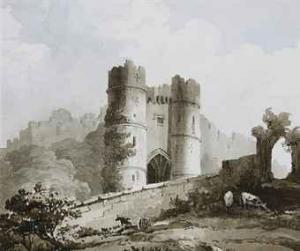 GAGE Thomas, Bt 1780-1820,View of the Gateway of Carisbrooke Castle, Isle of,Christie's 2011-03-01