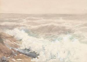 GAGEN Robert Ford 1847-1926,Sea Scape,1919,Maynards CA 2024-02-07