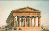 GAGEY Auguste 1800-1900,Le temple de Paestum,Oger-Camper FR 2008-05-19