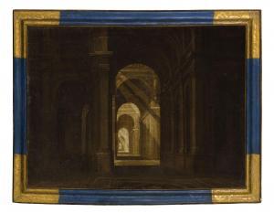 GAGLIARDI Filippo 1606-1659,Interno di palazzo monumentale,Wannenes Art Auctions IT 2019-12-03