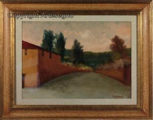 GAGLIARDI Giuseppe 1902-2005,Paesaggio di Firenze,ArteSegno IT 2023-11-11