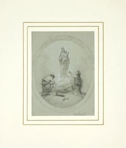 GAGLIARDI Pietro 1809-1890,Virgo Riparatrix ora pro nobis,Pirone Casa d'Aste IT 2023-05-04