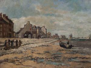 GAGLIARDINI Gustave 1846-1927,Coastal Scene,Auctionata DE 2016-09-12