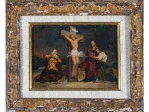 GAGNEREAUX Benigne 1756-1795,Crucifixion. Esquisse,Hôtel des ventes d'Avignon FR 2021-02-06
