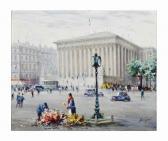 GAGNI Paul 1893-1962,La Bourse, Paris,Christie's GB 2015-07-28