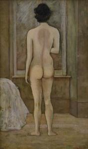 GAGNOR Delfino 1896-1970,Nudo di schiena,1949,Meeting Art IT 2014-03-08
