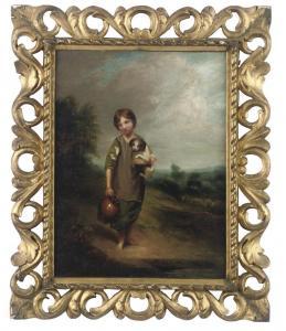GAINSBOROUGH Thomas 1727-1788,Cottage girl with dog and pitcher,1785,Christie's GB 2008-11-05