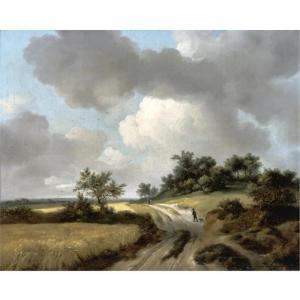GAINSBOROUGH Thomas 1727-1788,LANDSCAPE WITH FIGURES ON A PATH,1748,Sotheby's GB 2007-11-22