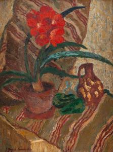 Gajek Sanowska Jadwiga 1910-1989,Flower in a pot,Desa Unicum PL 2022-04-26