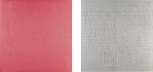 GAL Andras 1951,HUNGARIAN GREY AND PINK DIPTYCH,2013,Sotheby's GB 2017-11-14