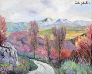Galaction Xambra Lucki 1906-2000,Autumn on the Hills,Artmark RO 2024-04-15