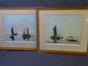 GALAIN Albert,Boats and Low Water  and  Ships in a Calm,Rogers Jones & Co GB 2019-08-20