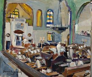 GALANTER Diamondi,La Gran Sinagoga de Tel Aviv,1951,Balclis ES 2017-07-13