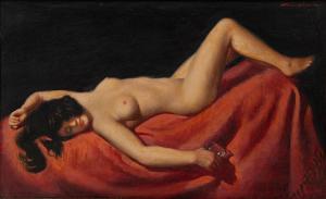 GALANTI Piero 1885-1973,NUDO FEMMINILE,1940,Trend Auction IT 2023-10-11