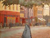 GALBALLY CECIL 1911-1995,EVENING, GRAND PARADE, CORK,De Veres Art Auctions IE 2017-09-20