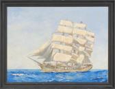 GALE George Albert 1893-1951,Portrait of the ship,Eldred's US 2015-07-09
