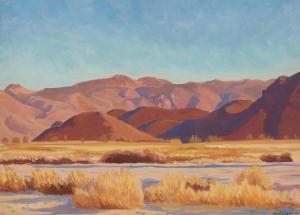 GALGIANI Oscar Vincent 1903-1994,Desert Landscape,1947,Bonhams GB 2023-11-30