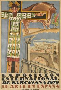 GALI Francesc d'Assís,Exposición internacional de Barcelona 1929. El art,Balclis 2015-01-21