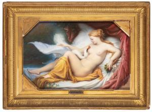 GALIMARD Nicolas Auguste 1813-1880,Leda e il cigno,1863,Wannenes Art Auctions IT 2024-03-05