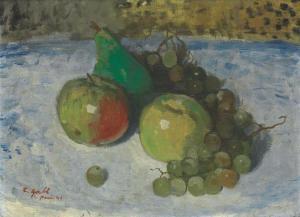GALL Francois 1912-1987,Assiette de fruits,1946,Tajan FR 2011-11-30