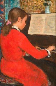 GALL Francois 1912-1987,At the piano,Artmark RO 2024-03-20