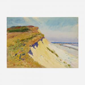 GALLAGHER Sears 1869-1955,Cliffs,Rago Arts and Auction Center US 2023-11-10