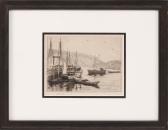 GALLAGHER Sears 1869-1955,Massachusetts, Fishing Boats,Eldred's US 2019-11-07