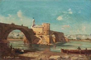 GALLAND F 1800-1800,Le pont d'Avignon,1883,Damien Leclere FR 2010-12-18