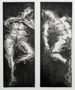 GALLANT Tom 1975,Nude I; and Nude II,1996,Mallams GB 2020-12-16