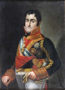 GALLARDO FRANCISCO 1772-1850,Retrato Fernando VII,Subastas Bilbao XXI ES 2015-10-24