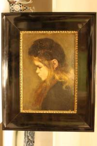 GALLAS Corrie 1885-1967,Portret van meisje en profiel,Venduehuis NL 2011-04-13