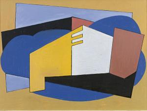 GALLATIN Albert Eugene 1881-1952,ABSTRACT COMPOSITION (UNTITLED),1939,Sotheby's GB 2012-04-05