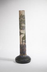 GALLE Emile 1846-1904,grand vase tubulaire,Artcurial | Briest - Poulain - F. Tajan FR 2016-11-22