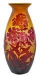 GALLE Emile 1846-1904,Red Phlox vase Nancy,Treadway US 2022-01-16