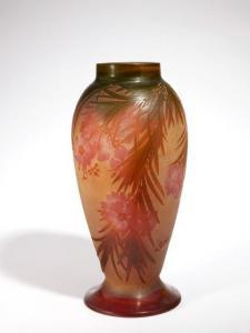 GALLE Emile 1846-1904,Vase aux clématites,Artcurial | Briest - Poulain - F. Tajan FR 2017-05-23