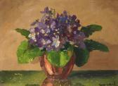 GALLE Ivan,Bouquet de violettes,Aguttes FR 2013-05-29