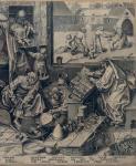 GALLE Philip 1537-1612,The alchemist,The Romantic Agony BE 2015-11-20