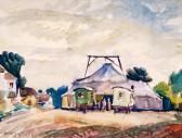 GALLE Tibor 1896-1944,Circus,1935,Nagyhazi galeria HU 2017-03-07