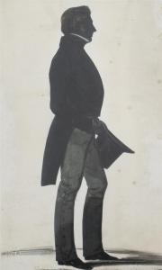 GALLERY HUBARD 1822-1845,Full length silhouette of a gentleman,Gorringes GB 2010-12-08