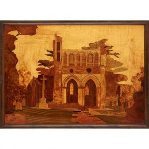 GALLERY Rowley,Ruined abbey,c.1930,Lyon & Turnbull GB 2017-04-26
