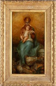 GALLI Luigi Mauro 1820-1900,Madonna con Bambino,Cambi IT 2024-02-29