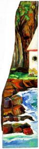 GALLIGAN Olympia,Untitled (sea/landscape),1963,Provincetown Art Association US 2009-09-19