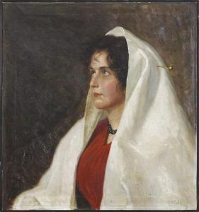 GALLINA Luigi 1865-1931,Giovane popolana,Meeting Art IT 2018-10-03