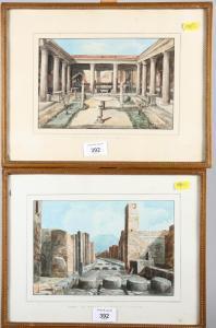 GALLO Giovanni Battista 1846-1924,Pompeian ruins,Jones and Jacob GB 2018-03-14