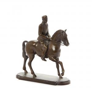 GALSTER,equestrian statue of King Chr,Bruun Rasmussen DK 2014-03-24